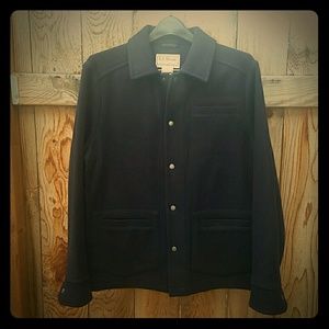 L.L. Bean 100% Wool Coat size M